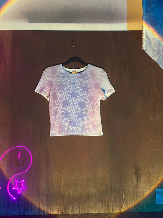 Star Stained Angel Tee - Blue Purple L