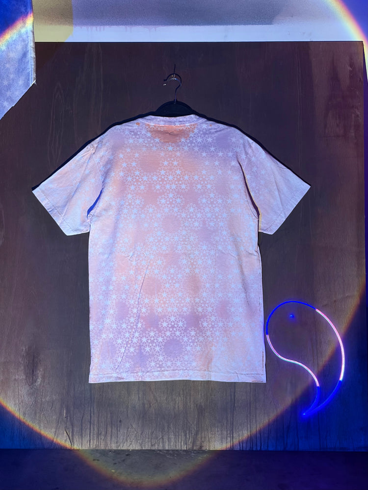 Star Stained Tee - Tangerine M
